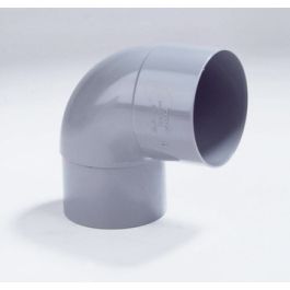 PVC HWA bocht 87,5° mof/verjongd spie