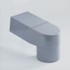 PVC stadsuitloop - Ø70-80mm 60x80mm L=143mm