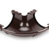 Galeco PVC verstelbare buitenbocht 90-150° - 130mm
